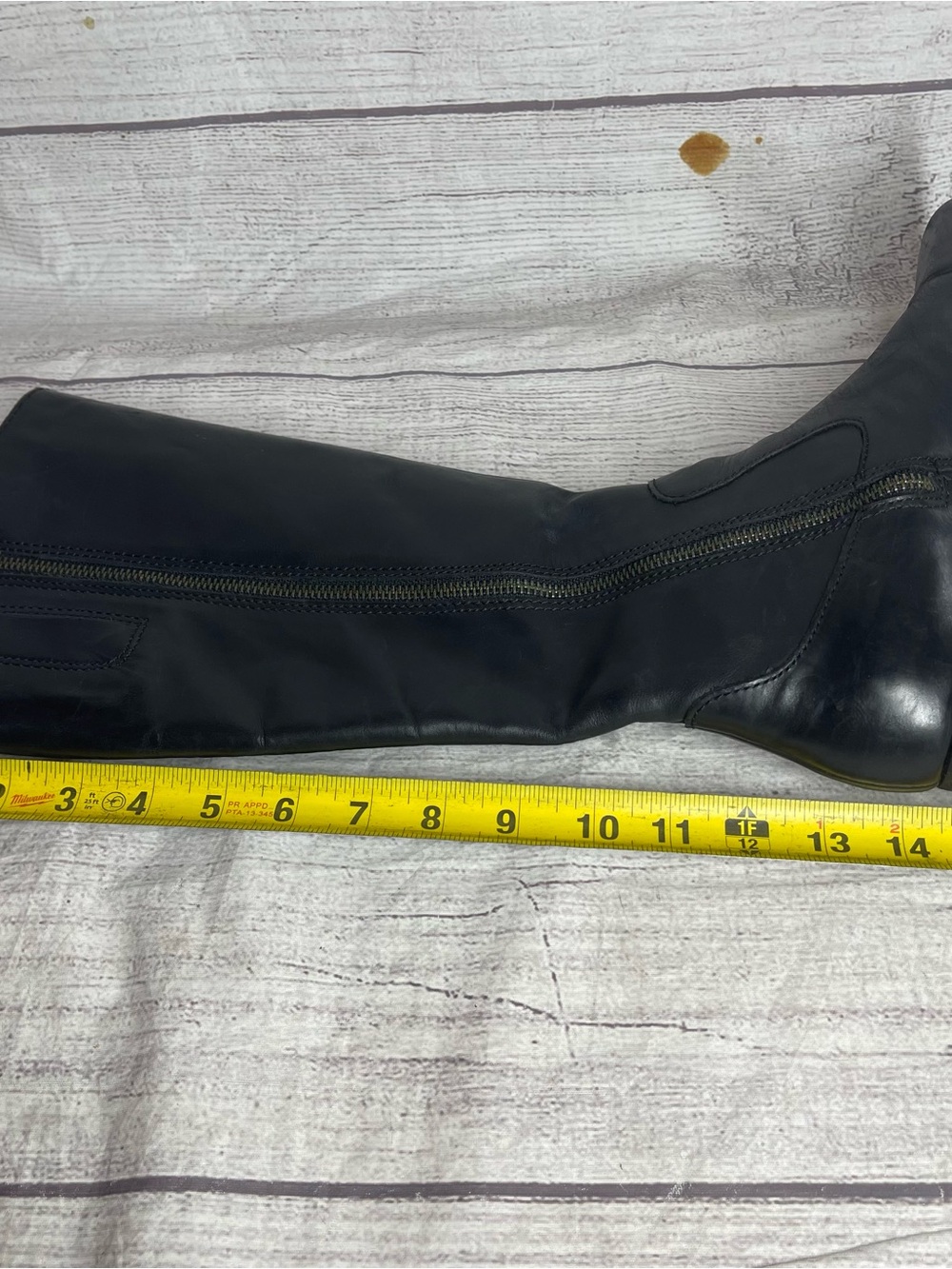 Born Women’s 6.5 Black Leather Knee High Boots - Picture 10 of 11
